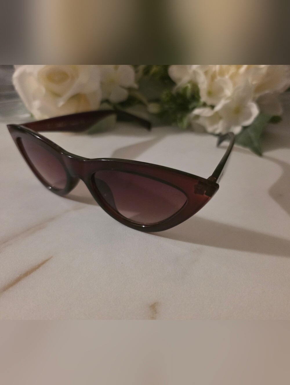 Celine Oversized Cat-Eye Sunglasses in Dark Tortoise
